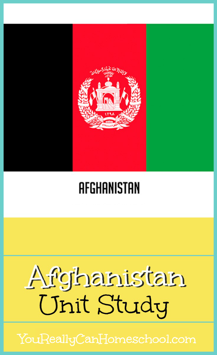 Afghanistan Unit Study ~ YouReallyCanHomeschool.com