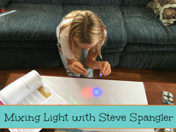 mixing light with steve spangler