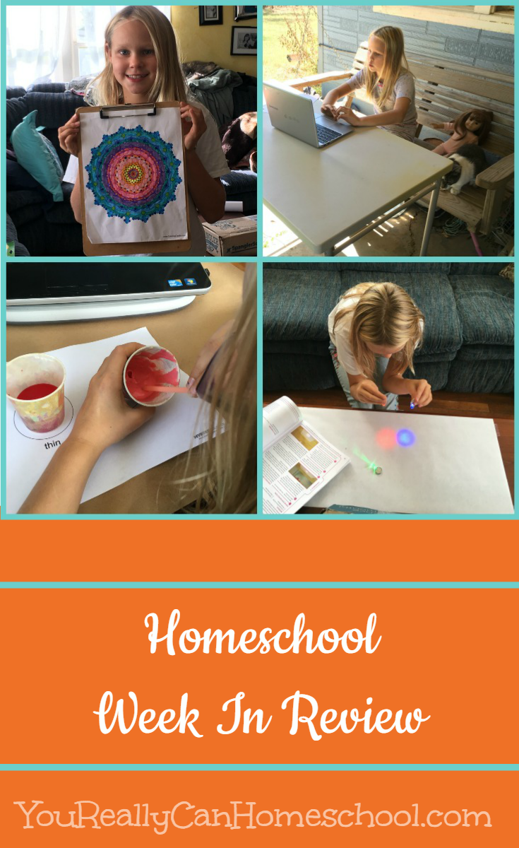 Celebrating our 30th day of homeschooling... week in review: YouReallyCanHomeschool.com