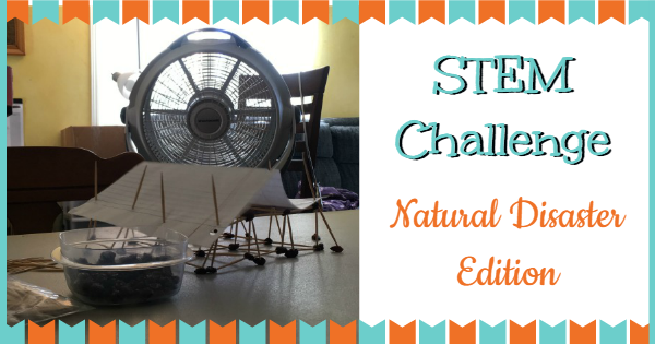 STEM Challenge Natural disaster edition