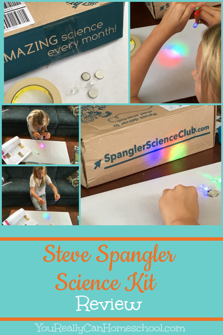 Steve Spangler Subscription science box review ~ YouReallyCanHomeschool.com