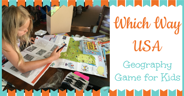 which way usa ~ geography game for kids YouReallyCanHomeschool.com