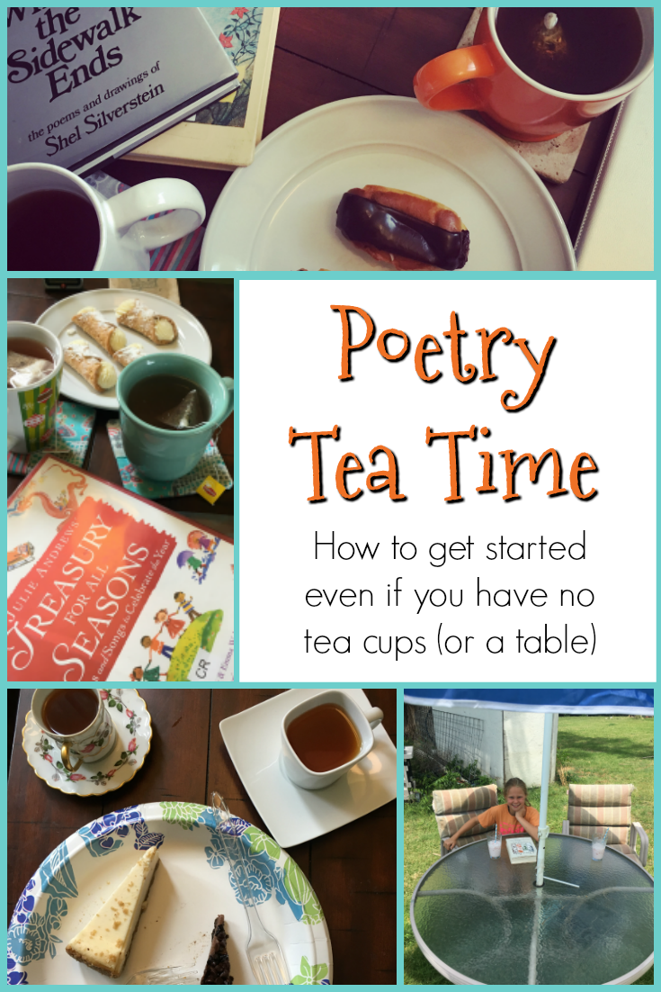 Poetry tea time getting started