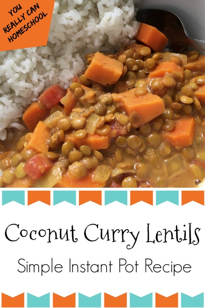 instant pot coconut curry 