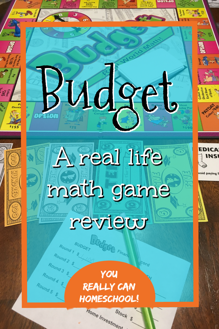 Budget A Real World Math Game Review You Really Can Homeschool