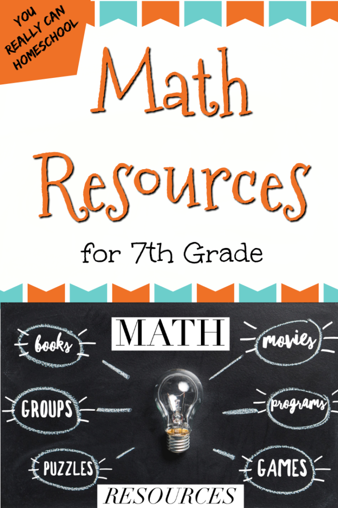 homeschool math resources for 7th grade